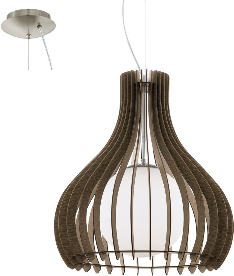 Lampara Colgante De Techo - Wooden Pendant Lights Uk - Free Transparent ...