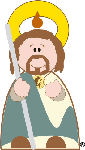 San Judas Tadeo - San Judas Animado Png - Free Transparent PNG Download ...