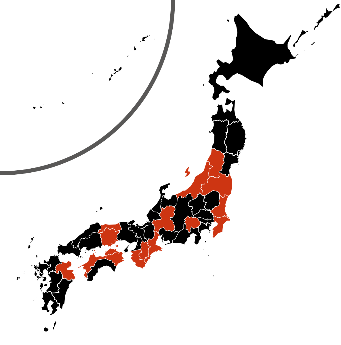 Download Japan Map PNG Image with No Background - PNGkey.com