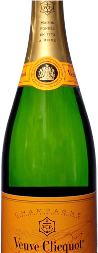 Veuve Clicquot Brut Bottle transparent PNG - StickPNG