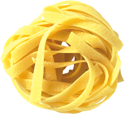 Semolina Nests - Tagliatelle (600x502), Png Download