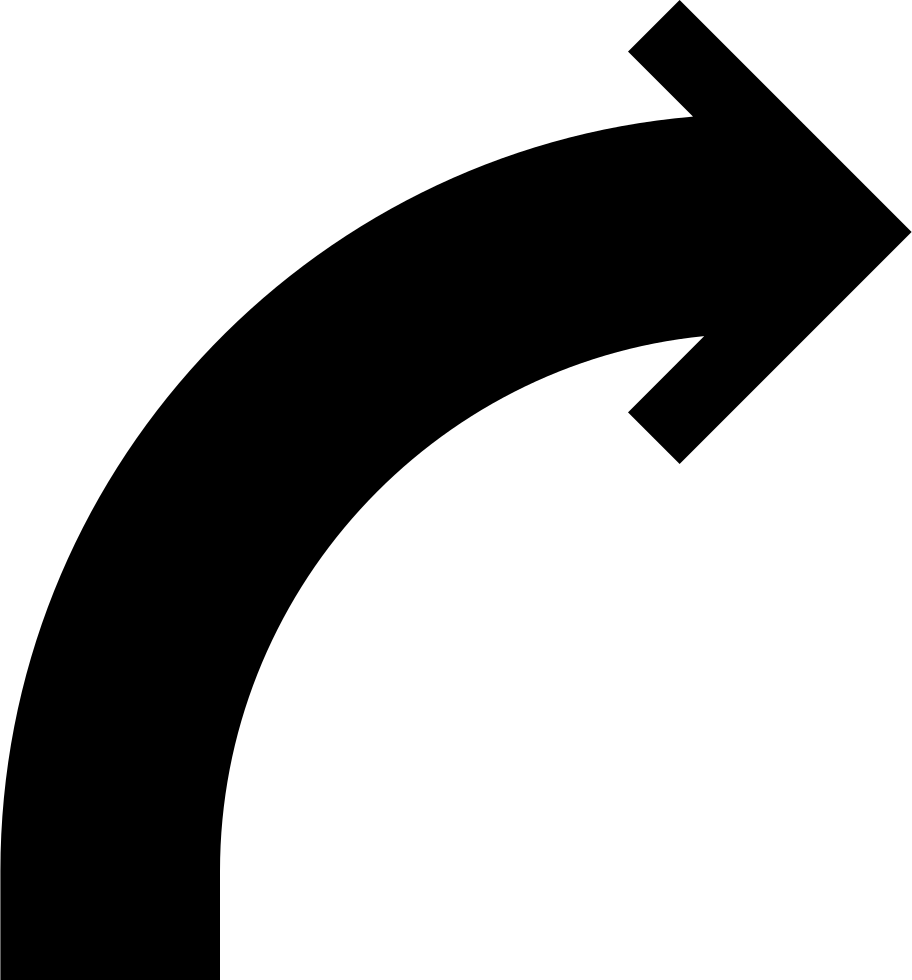 Curve Arrow - - Curve Arrow Png - Free Transparent PNG Download - PNGkey