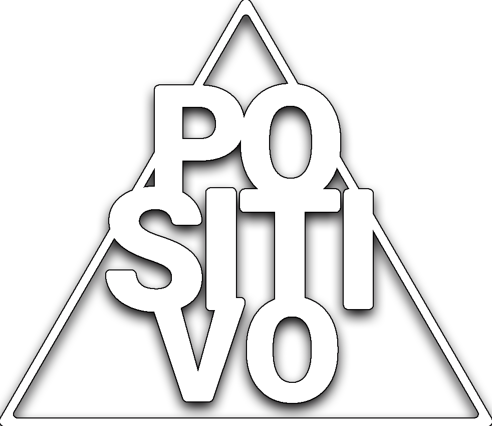 Positivo Logo Blanco - Graphic Design (982x849), Png Download