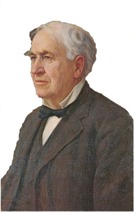 Download Portrait Of Thomas Edison Thomas Edison Png Image With No Background Pngkey Com