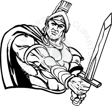 Download Soldier With Sword Drawing PNG Image with No Background ...