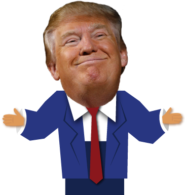 Donald Trump (370x400), Png Download