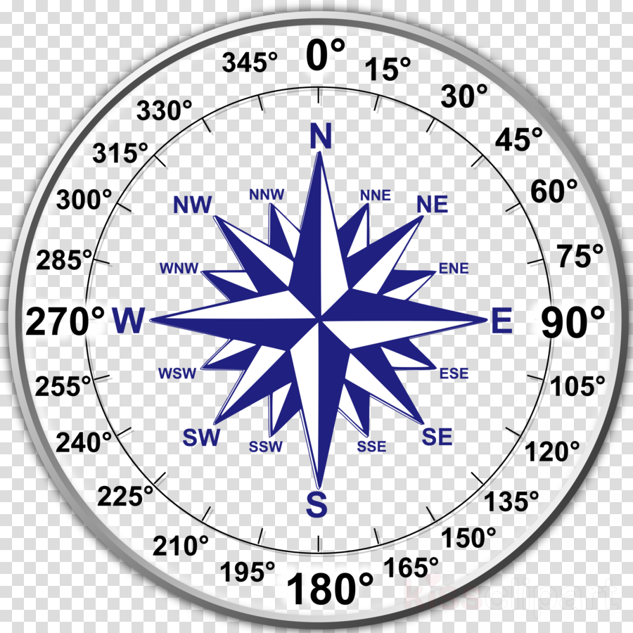 434 4348791 Compass Rose Png 