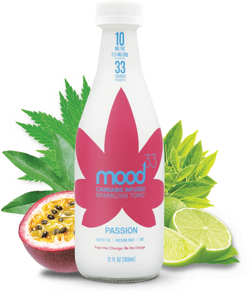 Passion Merged Min - Mood Cannabis Drinks (1000x1000), Png Download