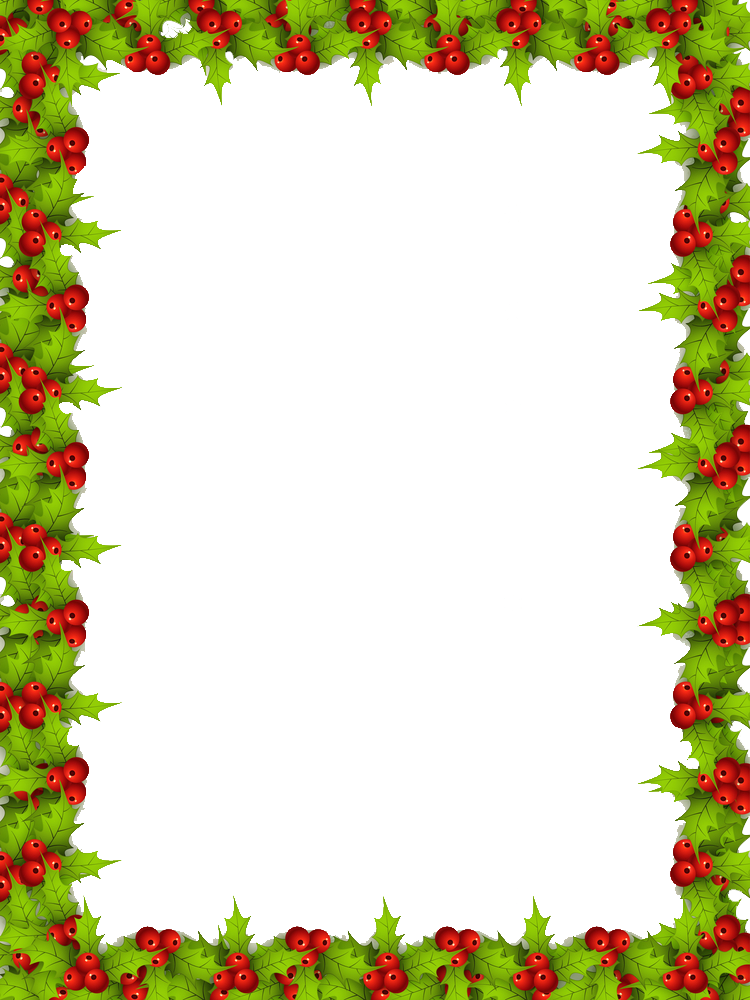 Download Christmas Border Png Free - Christmas Frame Png PNG Image with ...