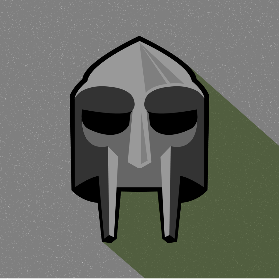 MF Doom Mask. Маска МФ Дума. Маска MF Doom Низкополигональная.