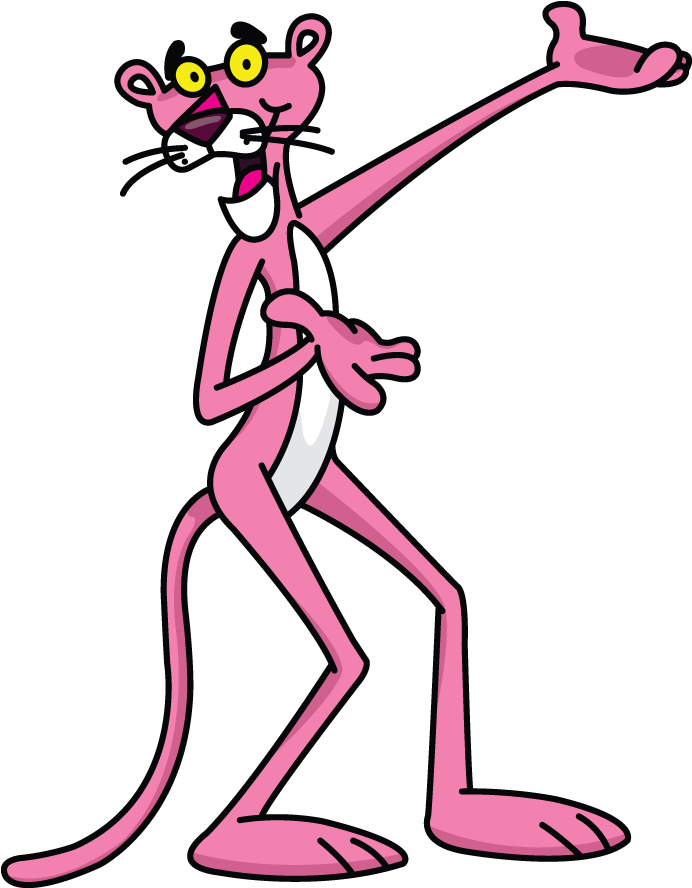 25+ Best Looking For Pink Panther Drawing Easy | Charmimsy