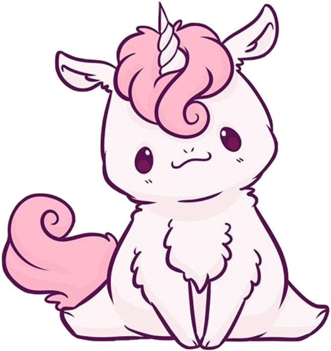 Download Unicorn Kawaii Pixel Pastel Pastelgoth Littlegirl Ddlb - Kawaii  Unicorns PNG Image with No Background 