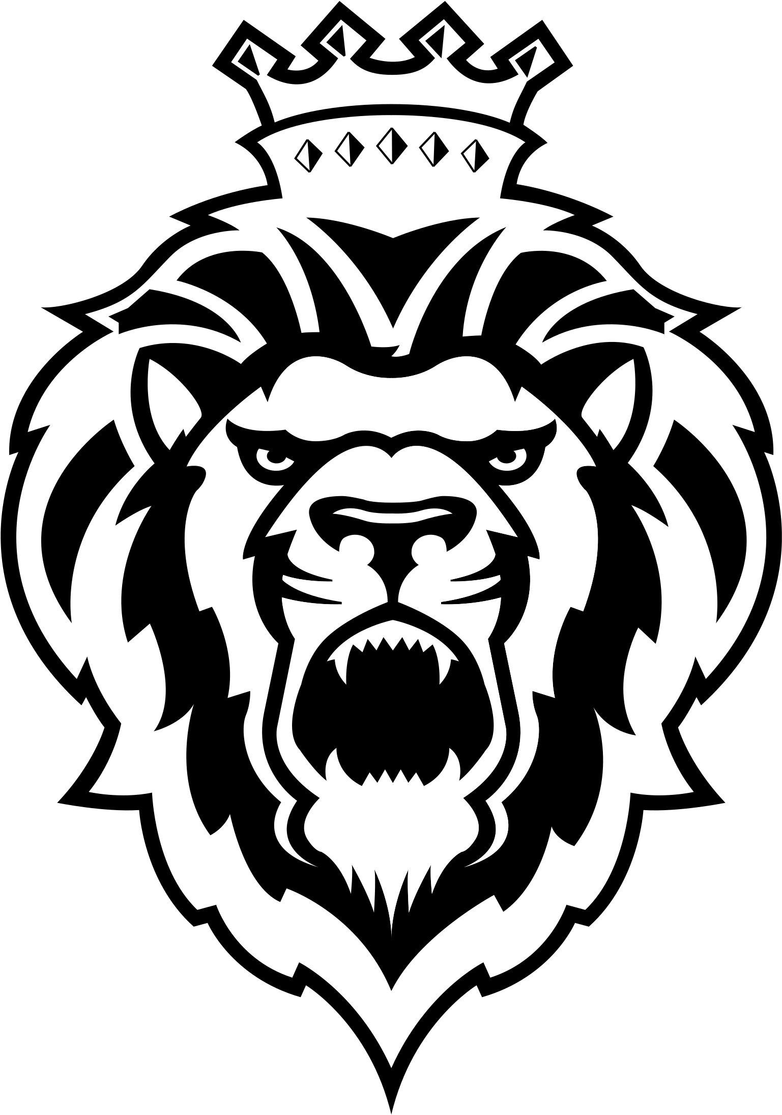 Free Free 61 Lion With Crown Svg Free SVG PNG EPS DXF File