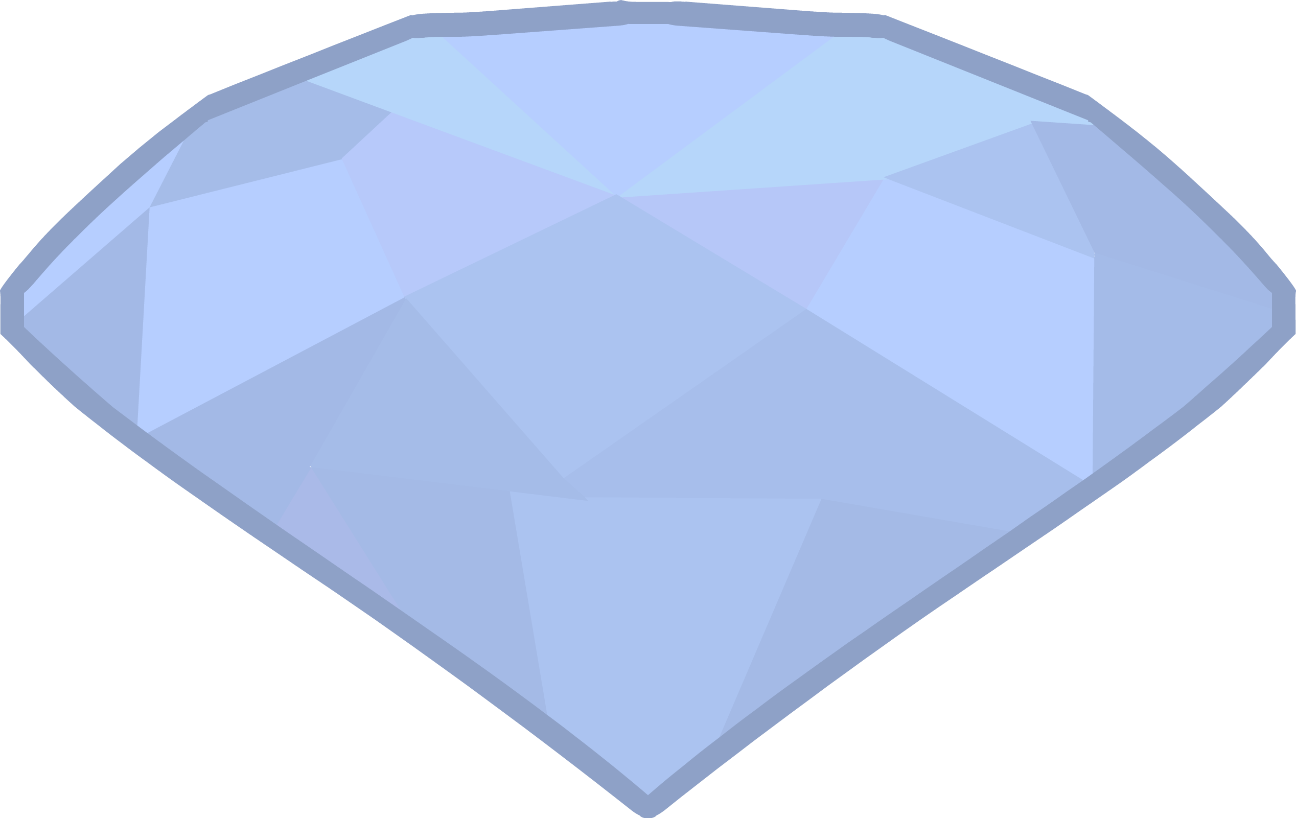 Diamond - Triangle (2536x1601), Png Download