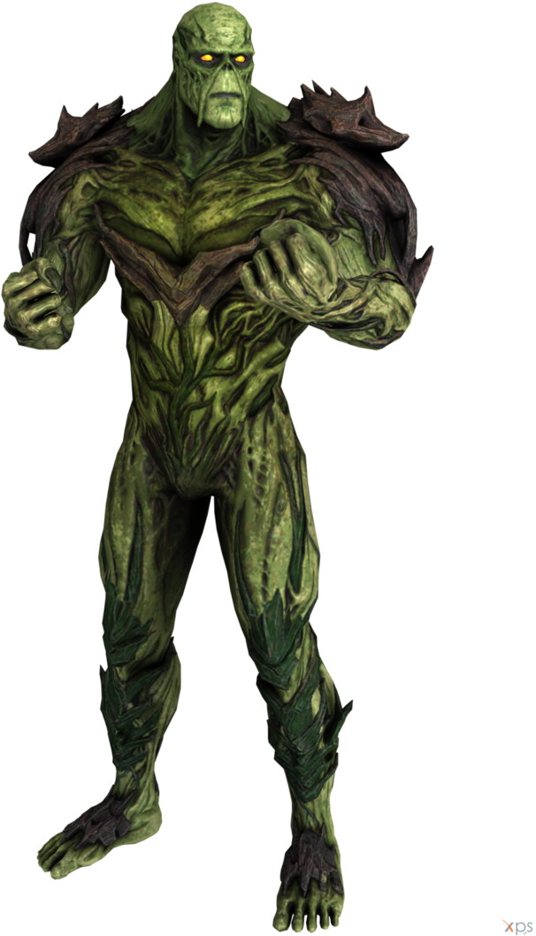 Download Swamp Thing By Ogloc069-dba2nan - Injustice 2 Swamp Thing PNG ...