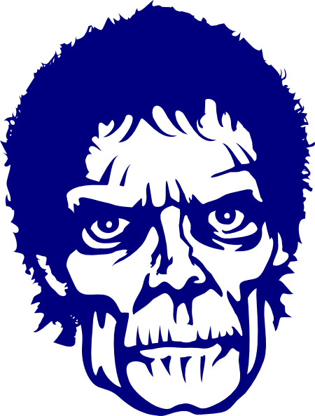 zombie face clip art