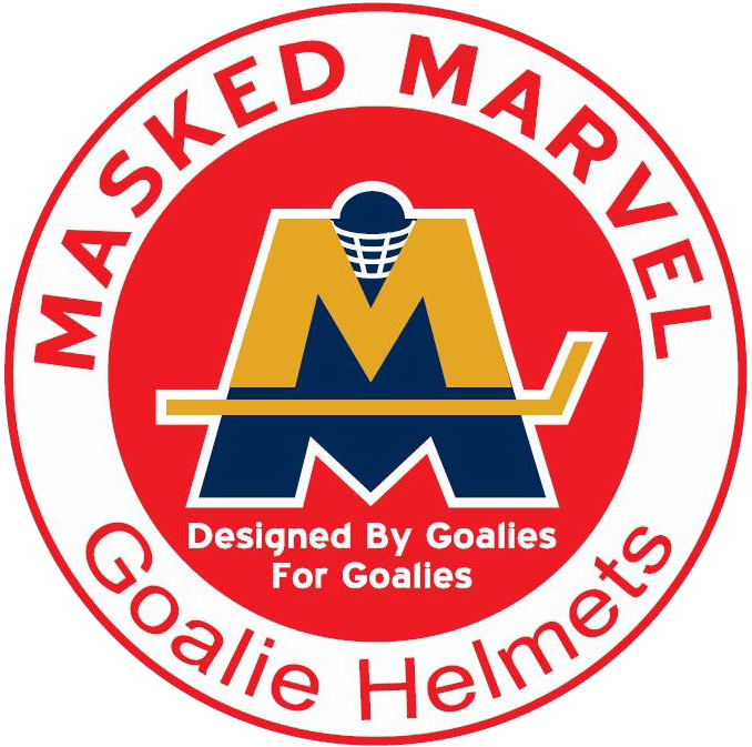 Masked Marvel Goalie Helmets - Emblem (677x672), Png Download