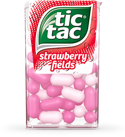 Download Tic Tac Strawberry Mix PNG Image with No Background - PNGkey.com