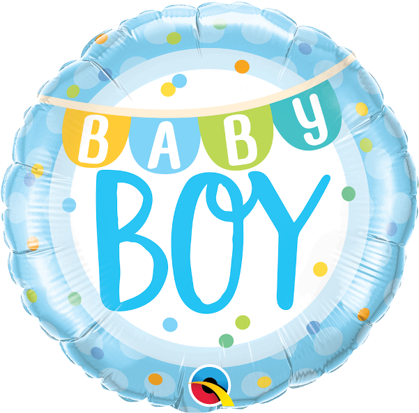 Download Baby Boy Banner & Dots 18