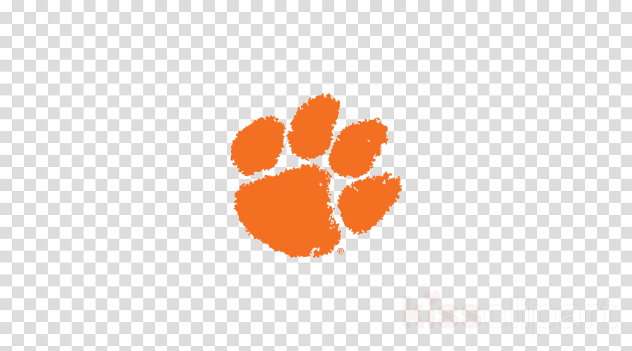 Clemson Tiger Paw Clipart Clemson Tigers Football Clemson Tigers