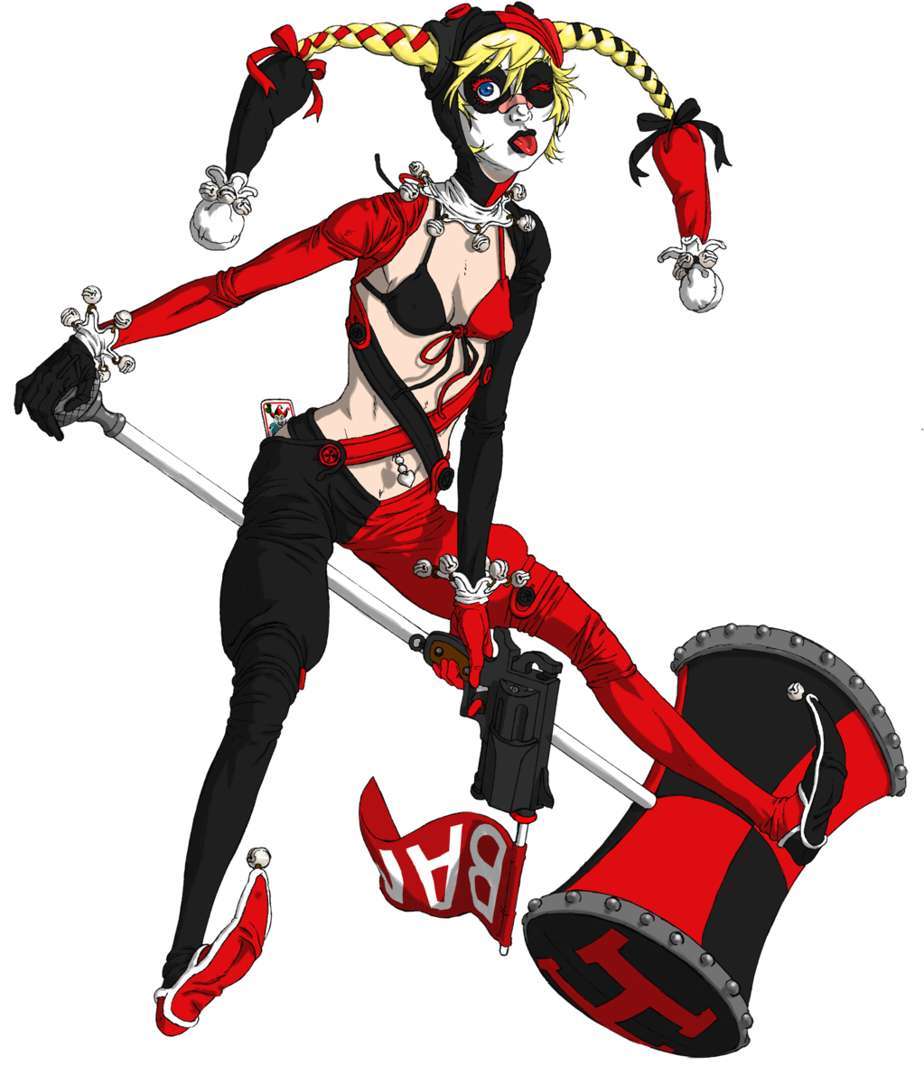 Der Dummkopf, Clowns, Harley Quinn - Costumes Harley Quinn Harlequin ...