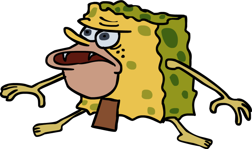 Download Caveman Spongebob By Carpet Primal Spongebob Transparent Png Image With No Background Pngkey Com