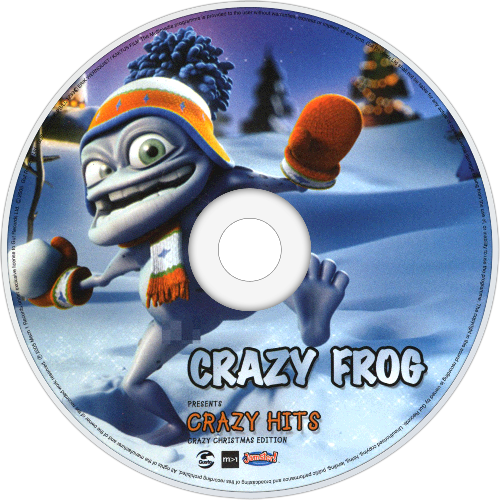 Crazy Frog Crazy Hits Cd Disc Image - Crazy Frog Presents More Crazy ...