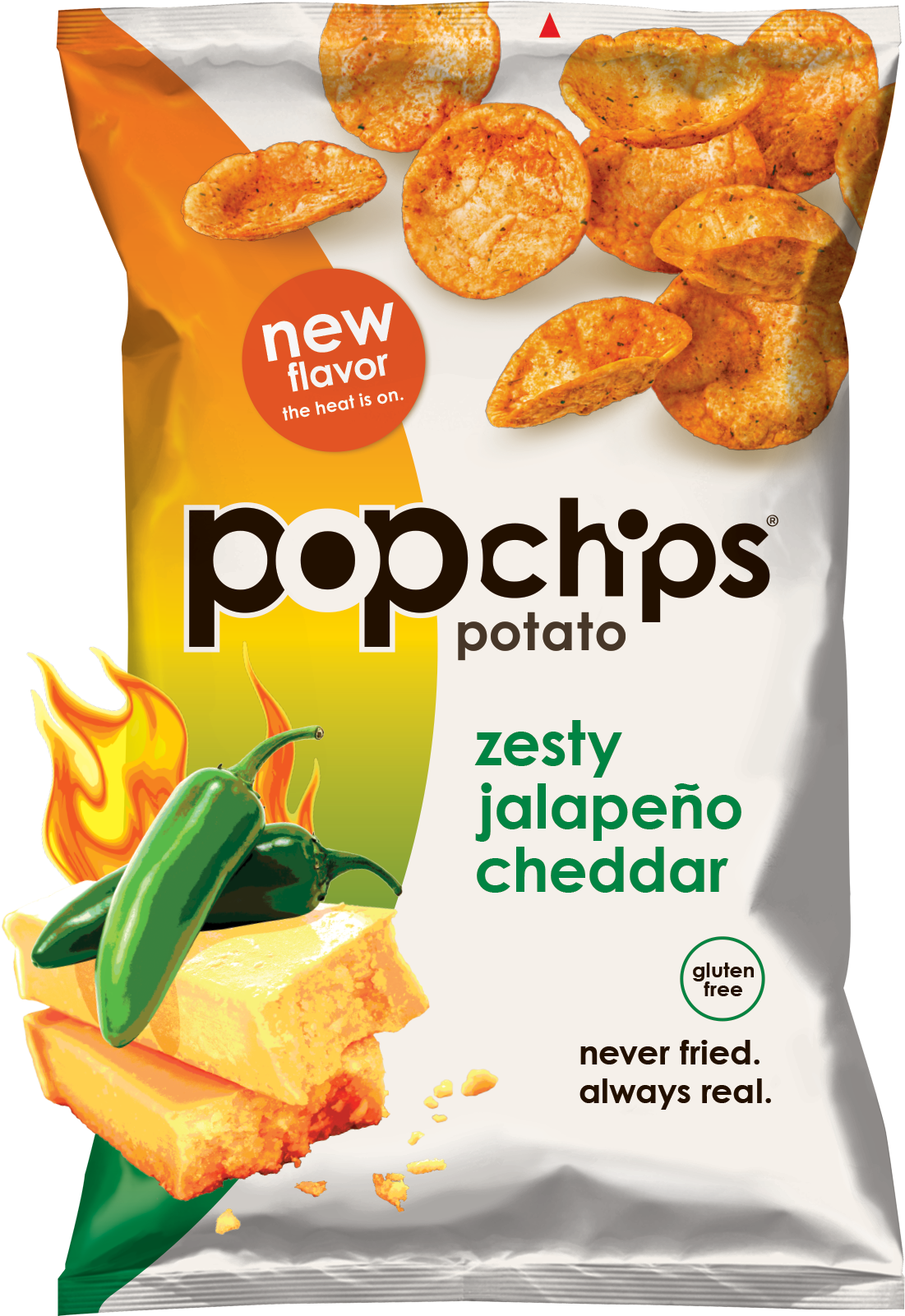 5oz Bag Of Zesty Jalapeno Cheddar Popchips - Jalapeno Cheddar Popchips ...