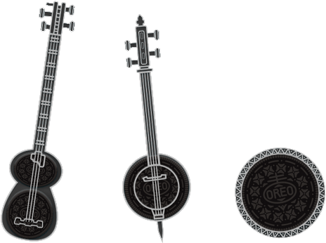 Oreo - Musical Instrument (658x494), Png Download