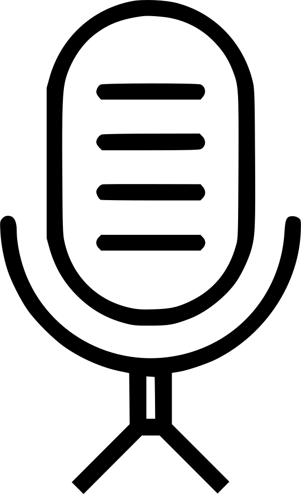 Microphone Radio Vintage Mic Comments - Icon - Free Transparent PNG ...