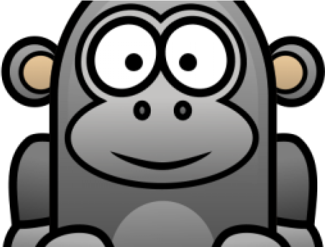 Gorilla Golang (640x480), Png Download