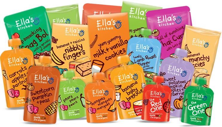 Download Ellas Kitchen Baby Food - Best Baby Food Packaging PNG Image ...