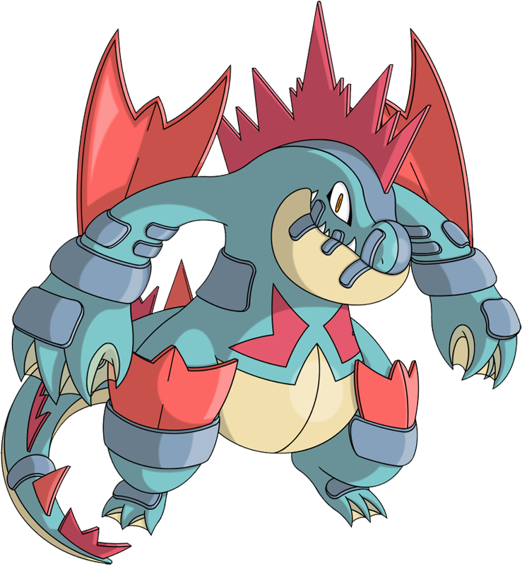 Download Mega Feraligatr Pokedex Mega Feraligatr Png Image With No Background Pngkey Com