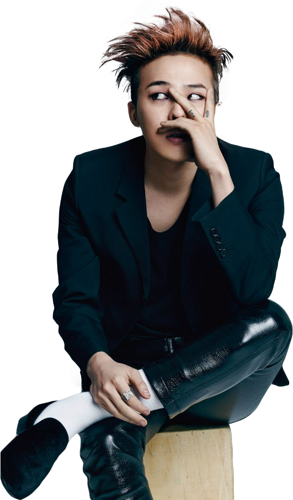 Download G Dragon Png - G Dragon Sitting Png PNG Image with No ...