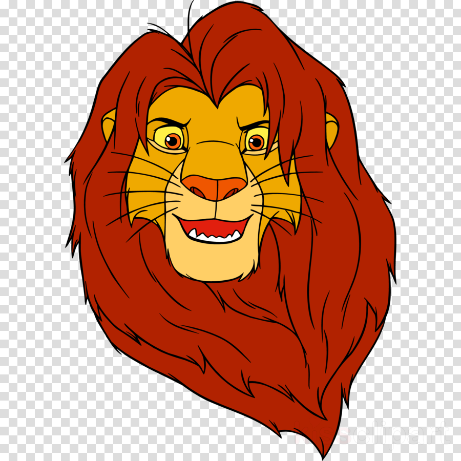 Download Lion King Adult Simba Head Clipart Simba The - Lion King Simba ...