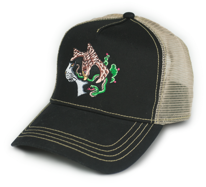 Download Pepe Aguilar Eagle Cat Trucker Cap Patagonia P 6 Label Trad Cap Png Image With No