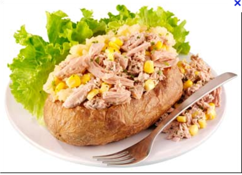 Jacket Potato Tuna Sweetcorn Free Transparent PNG Download PNGkey