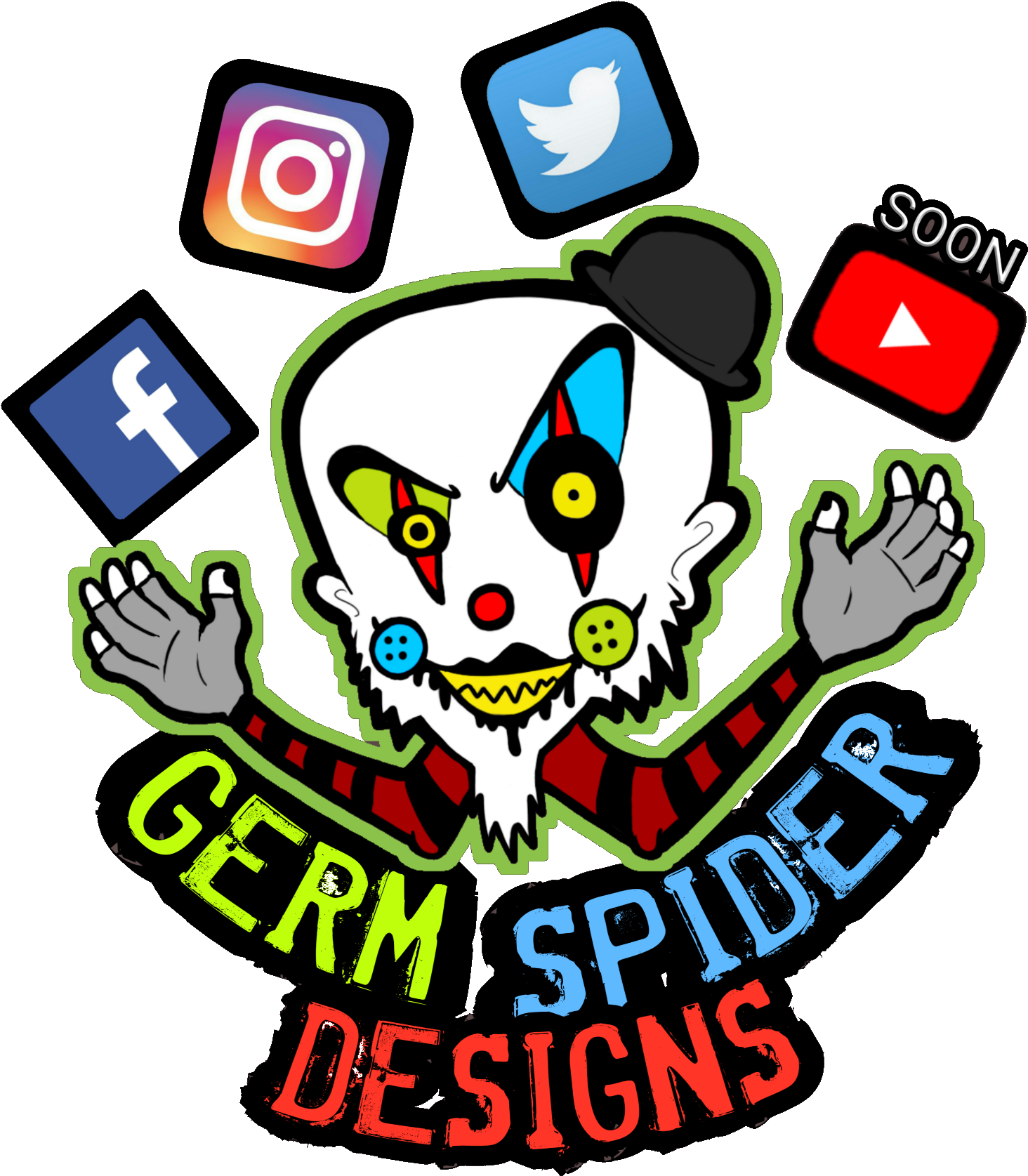 Germ Spider Designs - Jekyll Island (1494x1684), Png Download