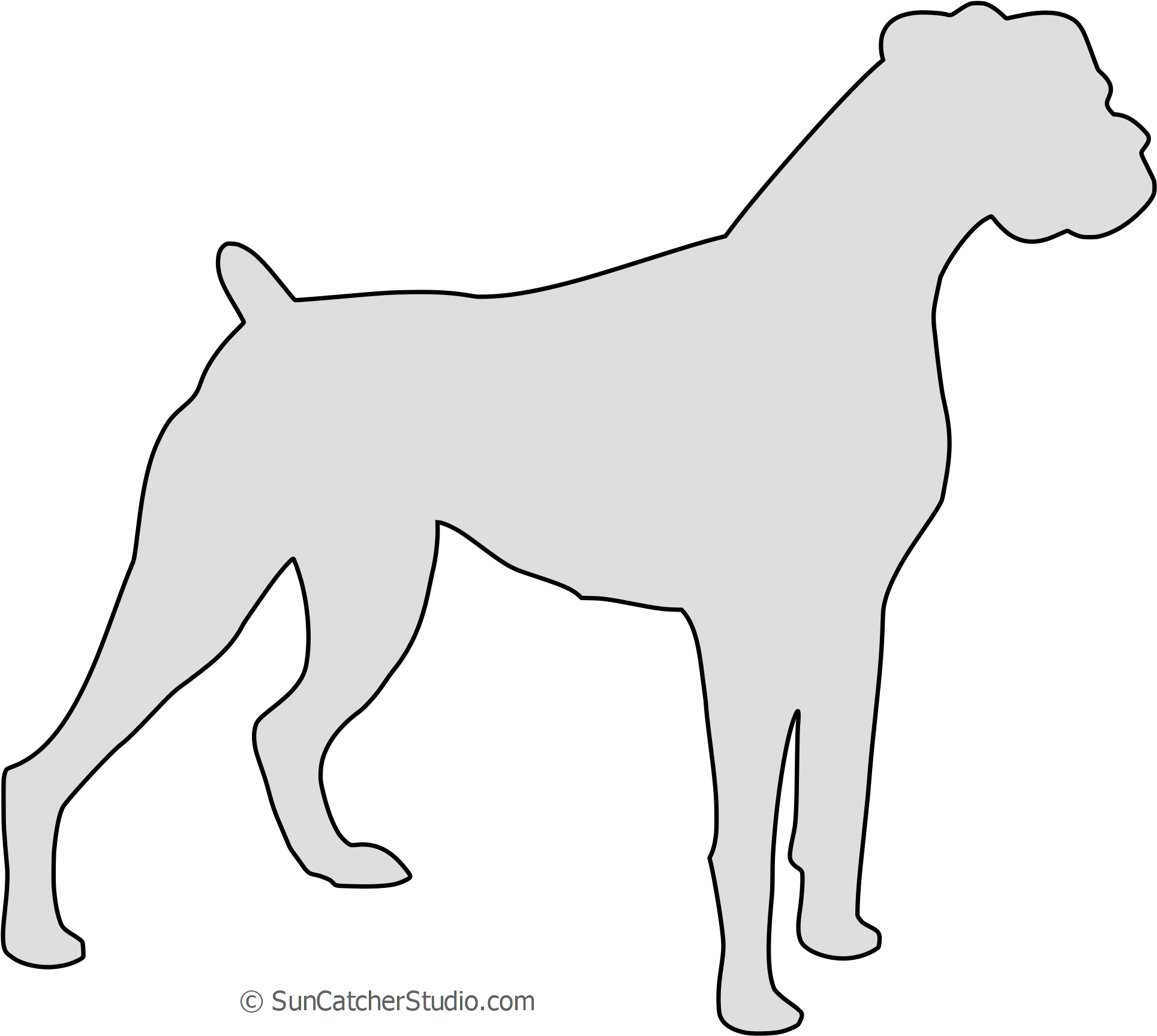 Jpeg Format Love My Boxer Dogs Free Transparent Png Download Pngkey