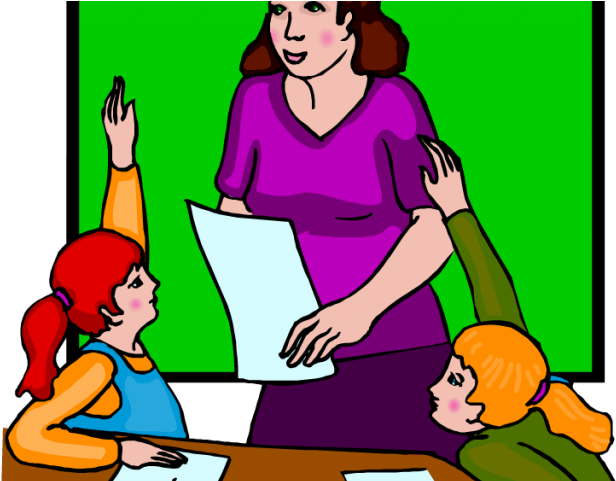 Download Original - Teacher Teaching Students Clipart PNG Image with No ...