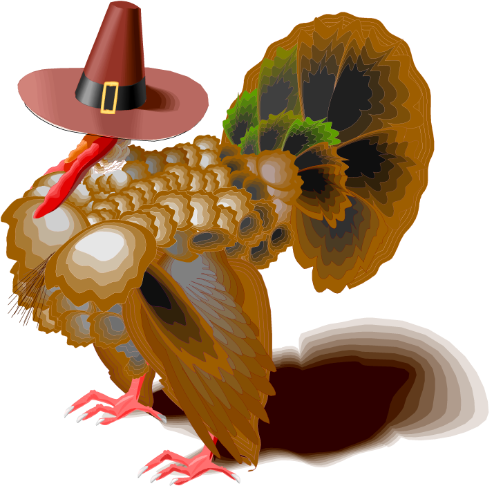 Download Turkey Calling Contest Illustration PNG Image with No