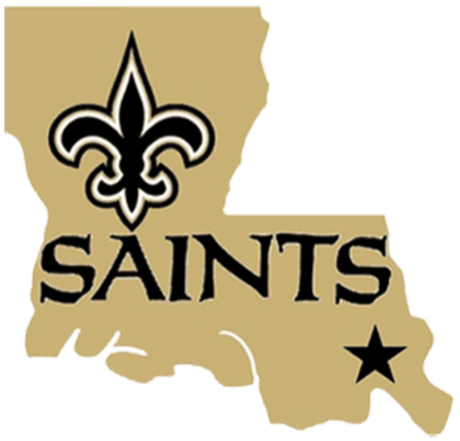 Nola Saints - New Orleans Saints Logo - Free Transparent PNG Download ...