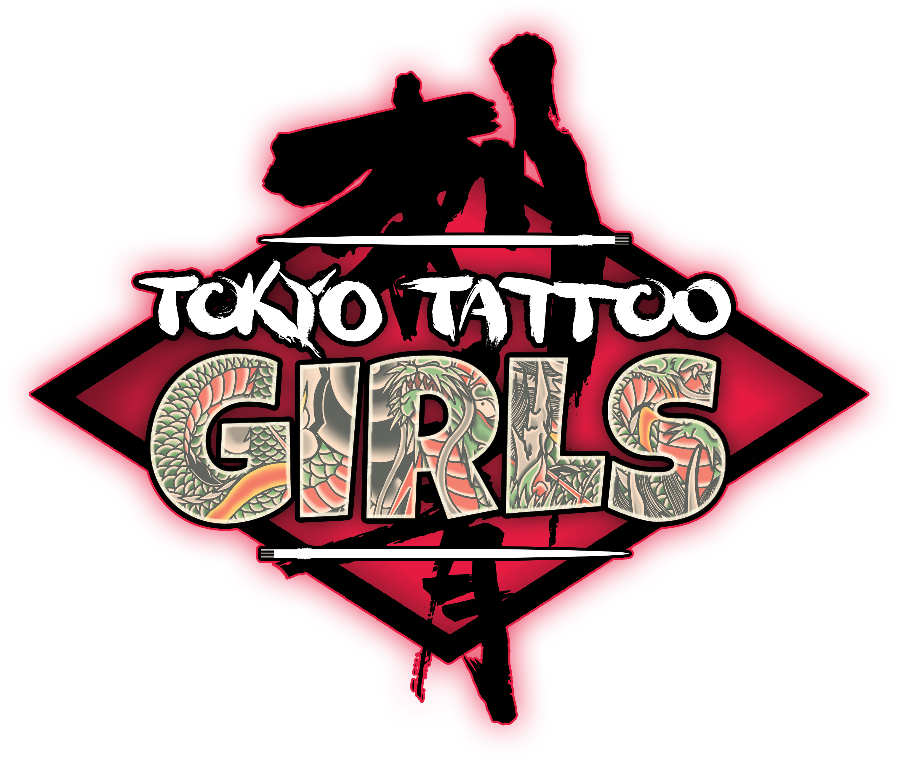 Tokyo Tattoo Girls - Tokyo Tattoo Girls Playstation Vita (3490x2983), Png Download