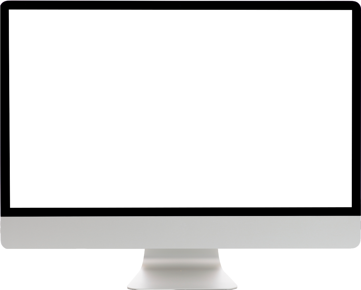 Blank Computer Screen Png Mockup Images