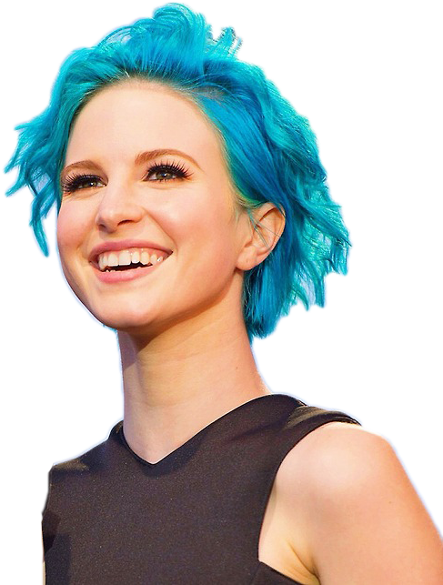 hayley williams blue hair wallpaper