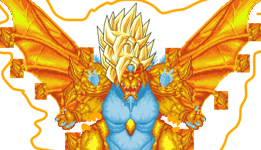 Ultimate Ultimate Godzilla - Super Godzilla Sprite - Free Transparent ...