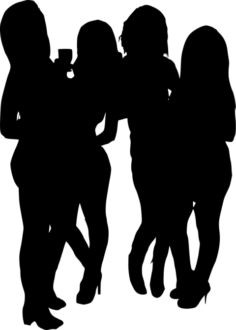 Download Download Free Png Girl Group Hoto Posing Silhouette Png Images Group Of Friends Silhouette Transparent Background Png Image With No Background Pngkey Com PSD Mockup Templates