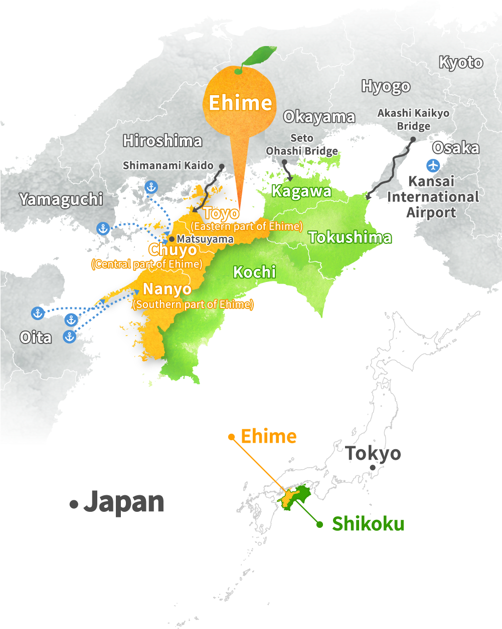 Hiroshima Ehime Okayama (1000x1264), Png Download