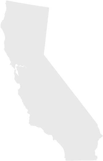 Download California - Home State - White On Gray - Lantern Press PNG ...