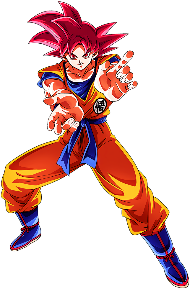 Freeing Aura Of God] Super Saiyan God Goku Character - Goku - Free ...